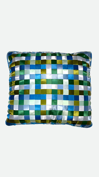 The Artemis Woven Ribbon Pillow