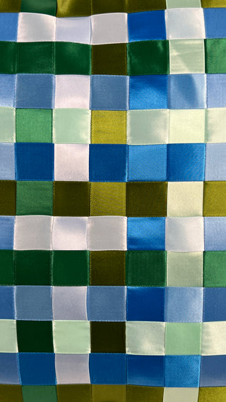 The Artemis Woven Ribbon Pillow