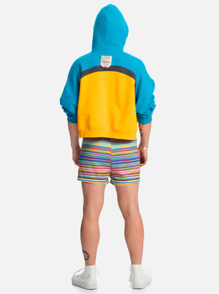Sequin Stripe Shorts