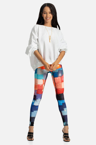 Swatch Print Leggings