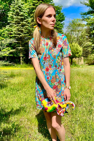 Vintage T.O. Fabric Dress