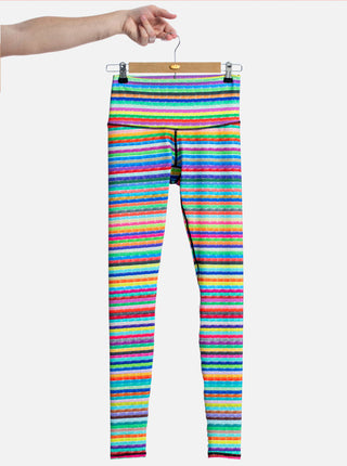 Sequin Stripe Leggings