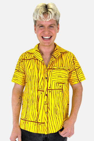 Vintage Fabric Camp Shirt