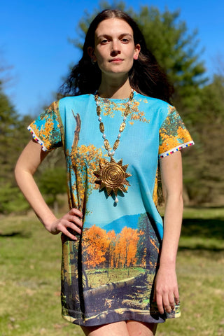Vintage T.O. Fabric Dress