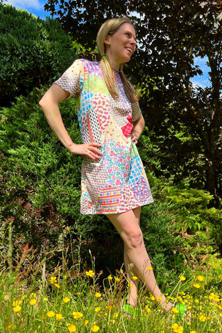 Vintage T.O. Fabric Dress