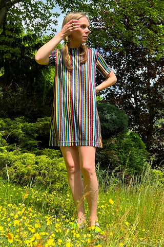 Vintage T.O. Fabric Dress