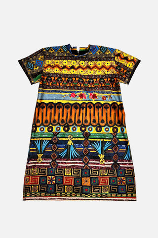 Vintage T.O. Fabric Dress