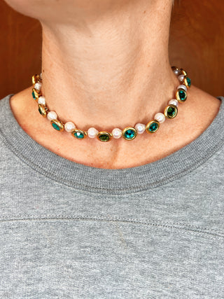 Blueberry Vintage Necklace