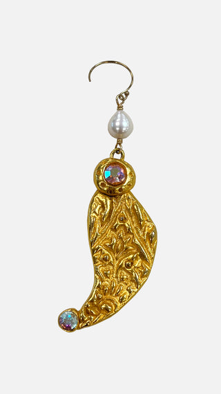 Spark Paisley Vintage Earrings