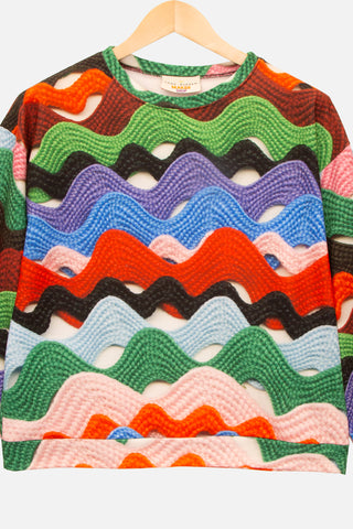 Maximus Ric Rac Print Sweatshirt