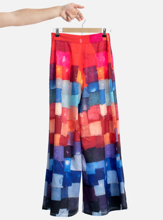 Swatch Print Pants