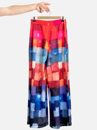 Swatch Print Pants