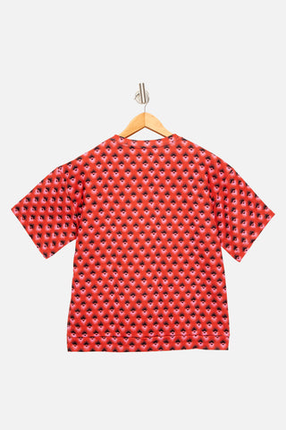 Tuft Print Sweatshirt