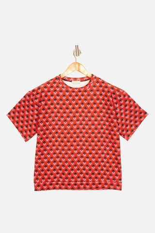 Tuft Print Sweatshirt
