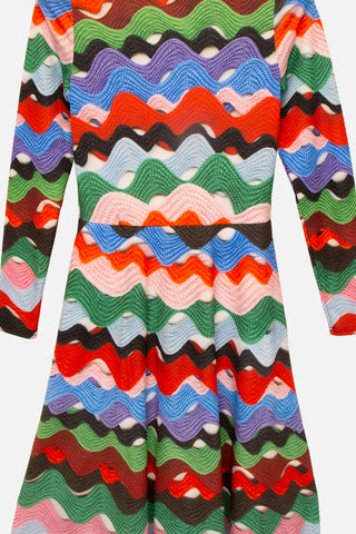 Maximus Ric Rac Print Dress