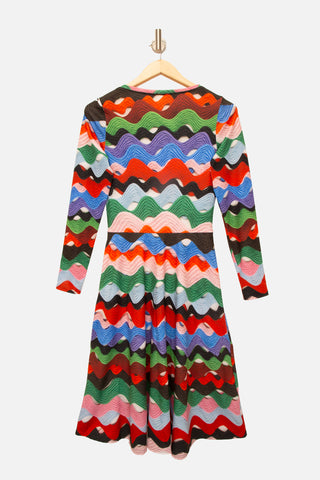 Maximus Ric Rac Print Dress