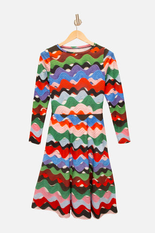 Maximus Ric Rac Print Dress