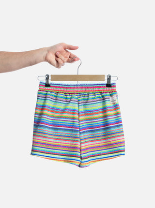 Sequin Stripe Shorts