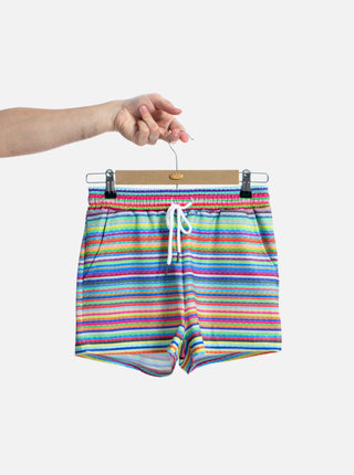 Sequin Stripe Shorts