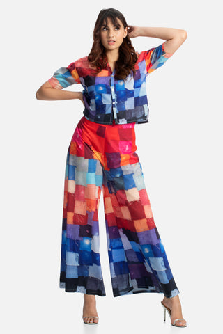 Swatch Print Pants