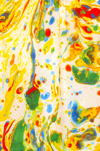 The Marble Print Sleeveless Shirt