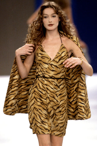 Silk Patchwork Dress