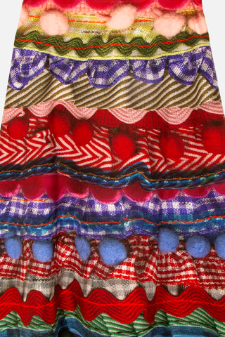 Tremendous Trim Midi Skirt