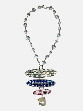 Spacey Vintage Necklace