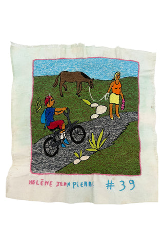 Threads of Blessing Embroidered Panel #39