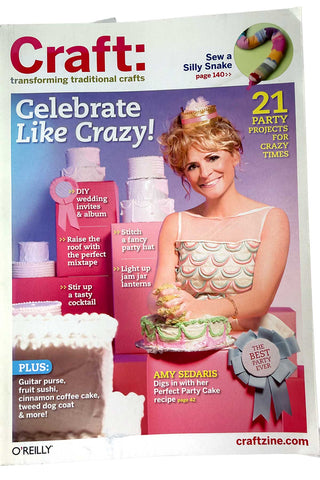 17 issues of CRAFT + MAKE Magazine