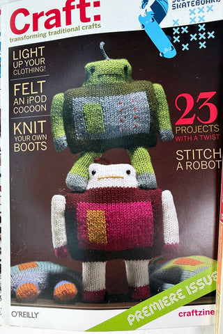 17 issues of CRAFT + MAKE Magazine