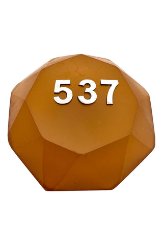 Cast Resin Jewel Room Number Test – 537