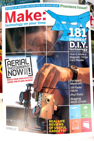 17 issues of CRAFT + MAKE Magazine