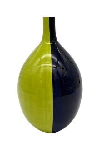 '90s Vintage Jonathan Adler Color-Blocked Bud Vase