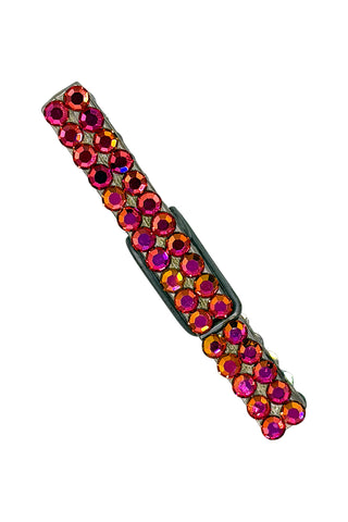 One-of-a-Kind Silver Plated Clothespin with Swarovski "Aurora Borealis" Crystals