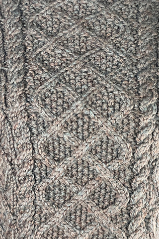 Fall 1998 Todd Oldham Handknit Cable Sweater