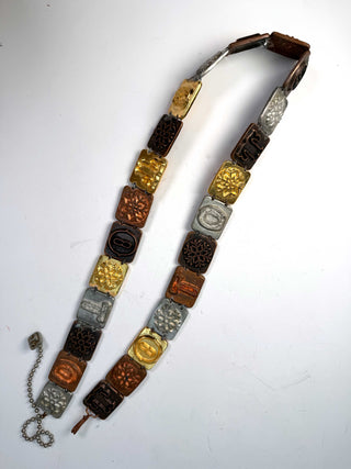Gold/Silver/Copper Plated/Ebonized T.O. Intial Belt