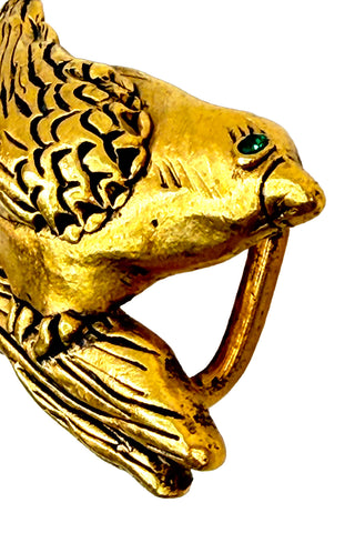 1994 24 kt Gold Plated Bird Belt Buckle