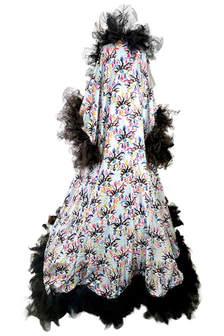 Spring 1994 Todd Oldham Eyelash Print Dream Robe
