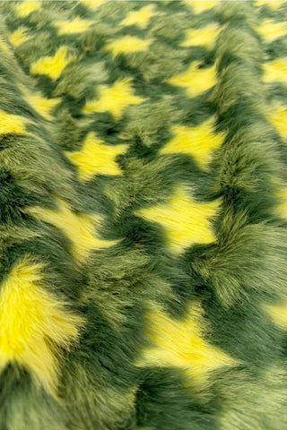 Vintage Todd Oldham Fuzzy Star Throw Blanket