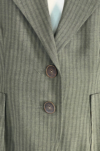 Fall 1995 Todd Oldham Tropical Weight Wool Jacket