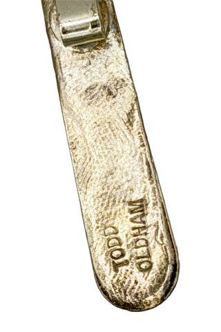 Todd Oldham Silver Plated Knife Barrette