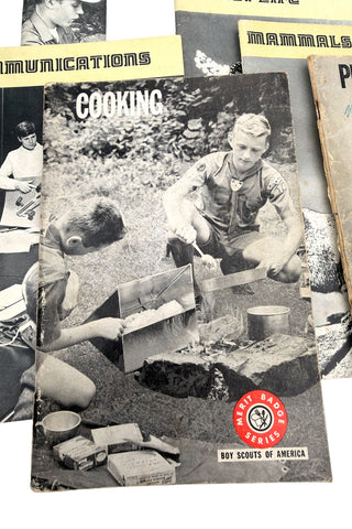 1960s Boy Scouts Merit Badge Manuals, 20 Piece Set