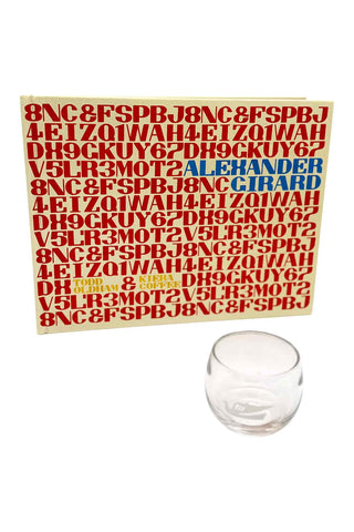 Alexander Girard Monograph with Rare Braniff Glass Set