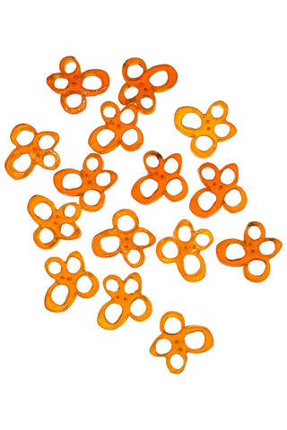 Spring 1994 Lucite Butterfly Button 15 Piece Set