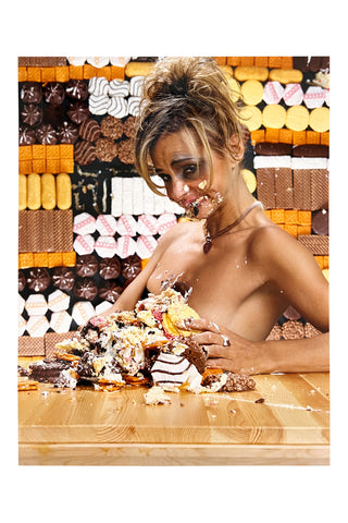 Todd Oldham Photograph of Amy Sedaris "Cake II"