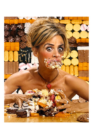 Todd Oldham Photograph of Amy Sedaris "Cake"
