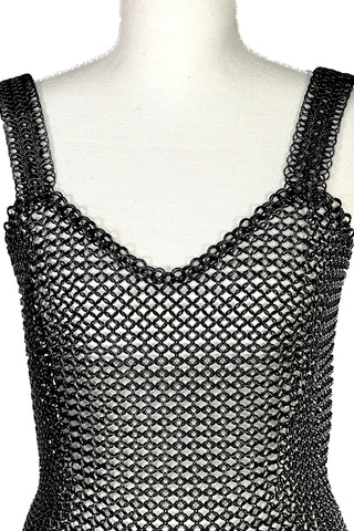 Fall 1995 Todd Oldham Chainmail Slip Dress