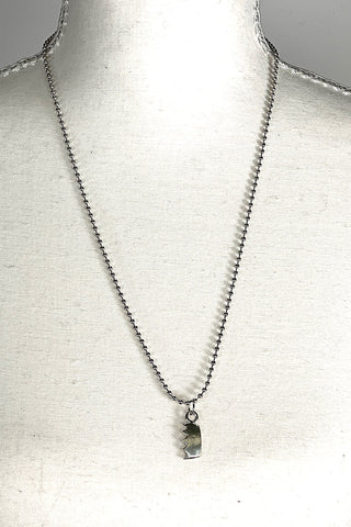Vintage Todd Oldham Silver-Plated Crown Pendant Necklace