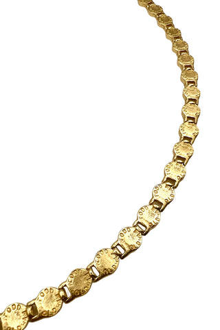 Spring 1997 Todd Oldham 24 kt Gold Plated With Diamond Swarovski Crystals Choker
